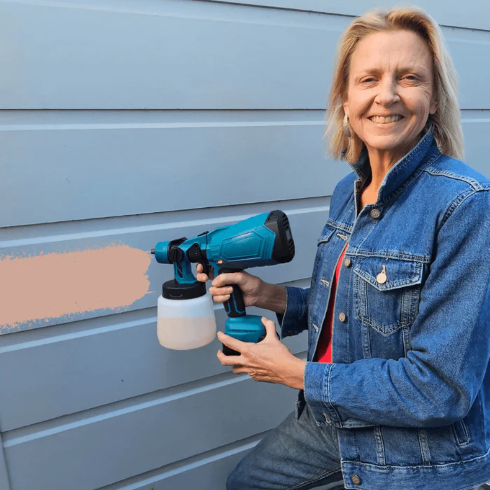 Cordless Paint Sprayer (🎁 2 FREE Batteries + Charger)