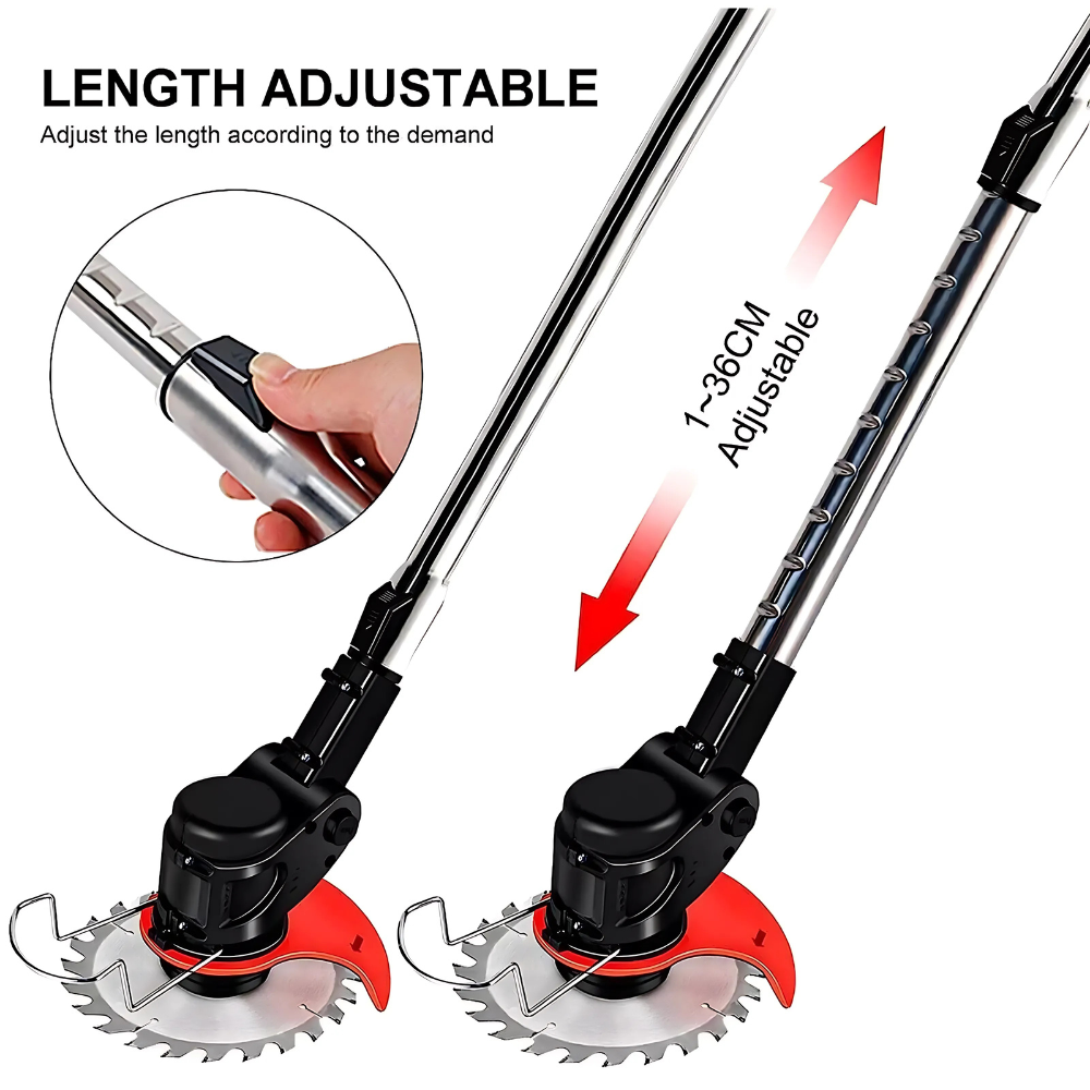 3-in-1 Cordless Electric Grass Lawn Mower