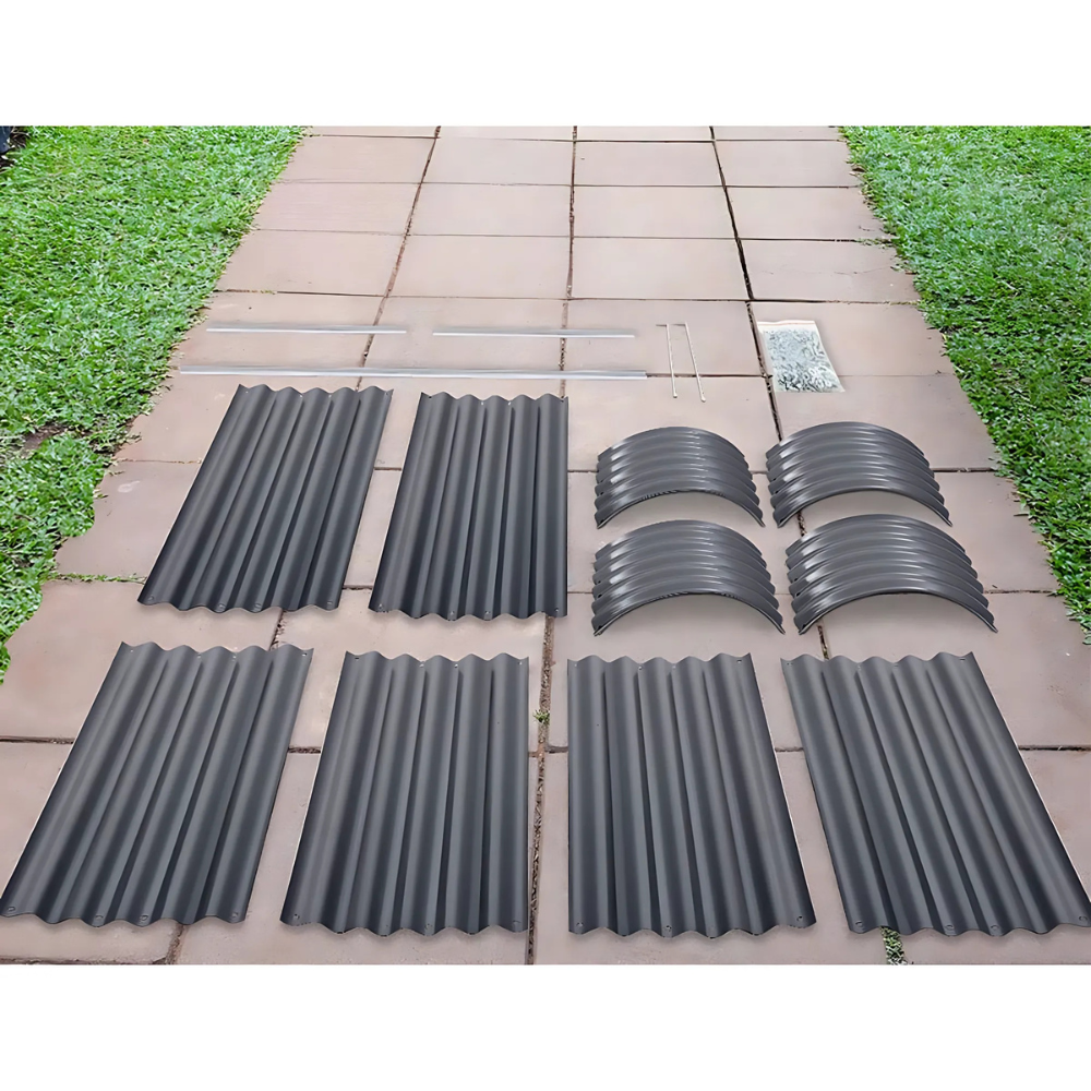Galvanised Steel Garden Bed