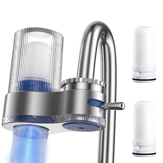 Tap Water Filter (Purifier Host +  🎁 2 FREE Filters)