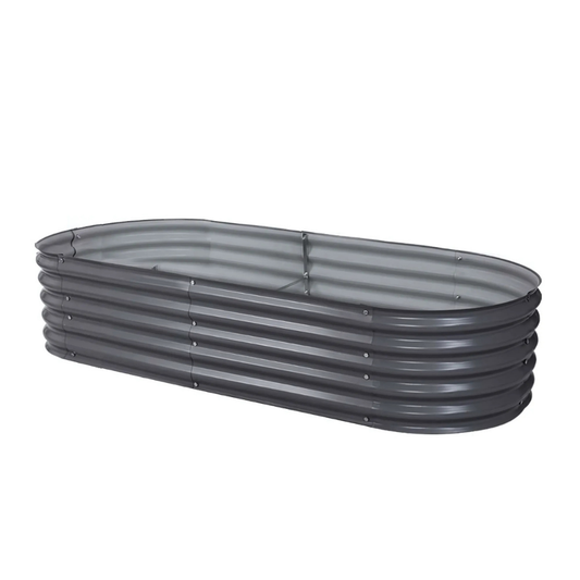 Galvanised Steel Garden Bed