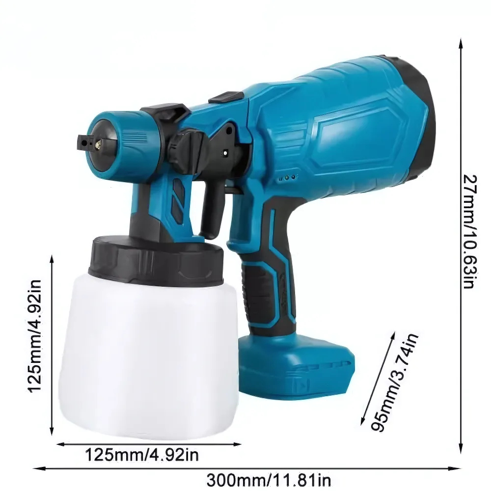 Cordless Paint Sprayer (🎁 2 FREE Batteries + Charger)