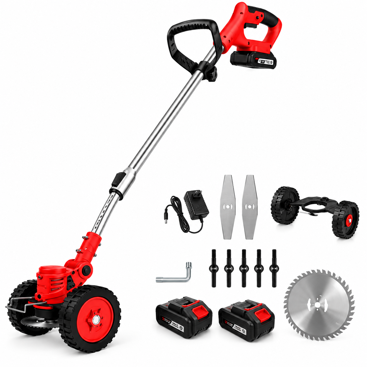 Effico 3-in-1 Cordless Lawn Trimmer