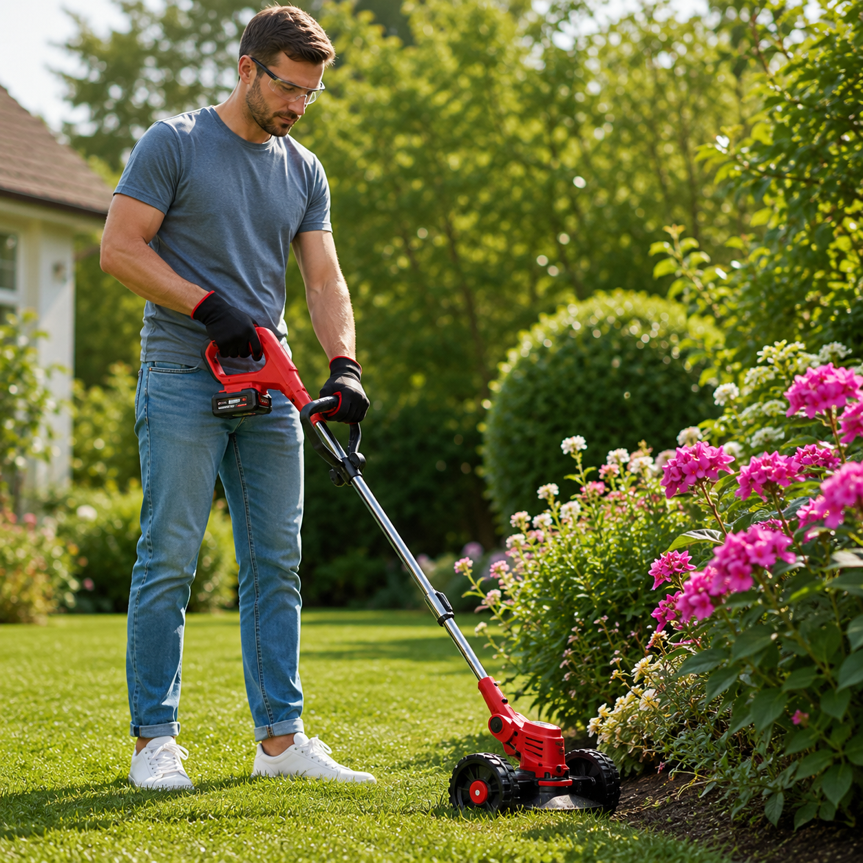 Effico 3-in-1 Cordless Lawn Trimmer