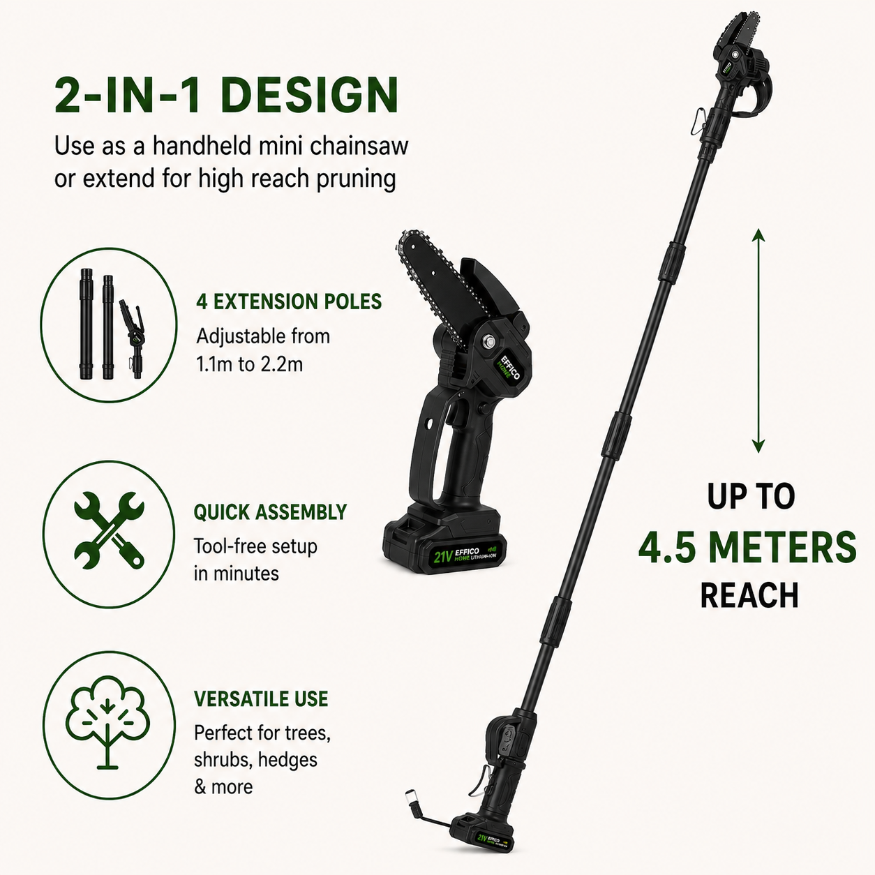 Effico Mini Chainsaw