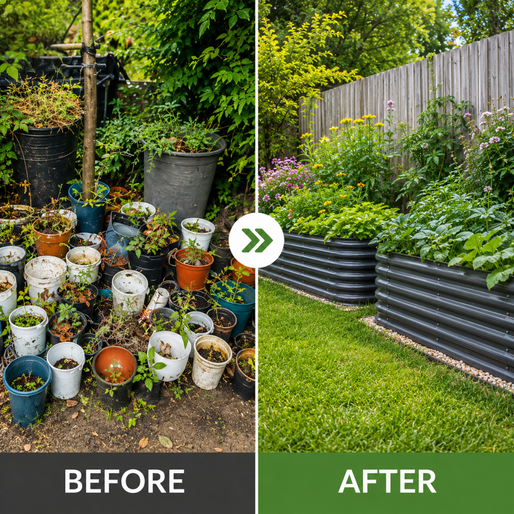 Effico Steel Garden Bed