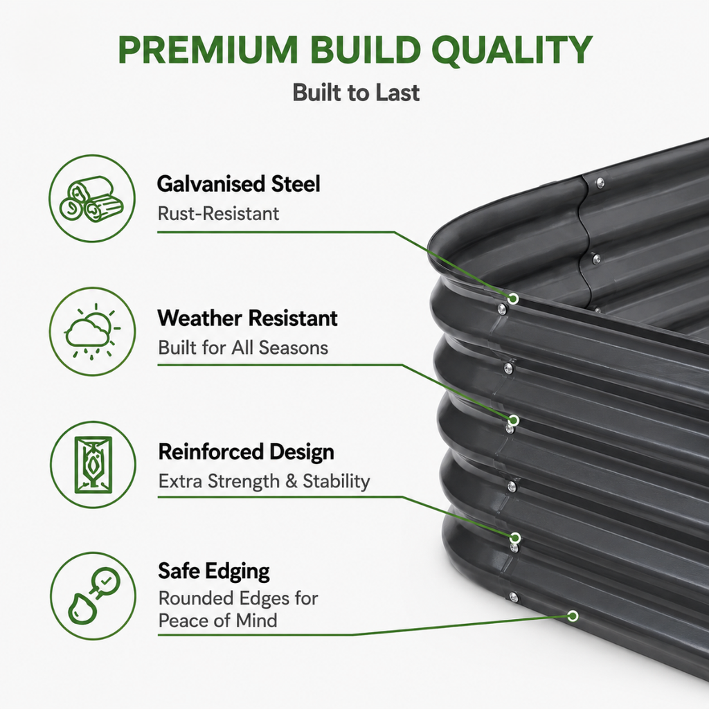 Effico Steel Garden Bed