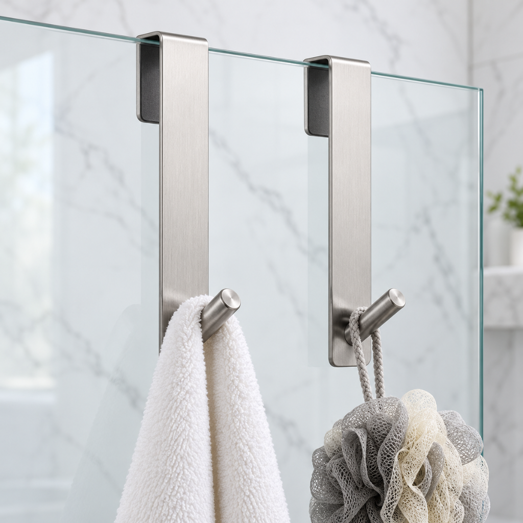 Effico Over-Glass Shower Hooks