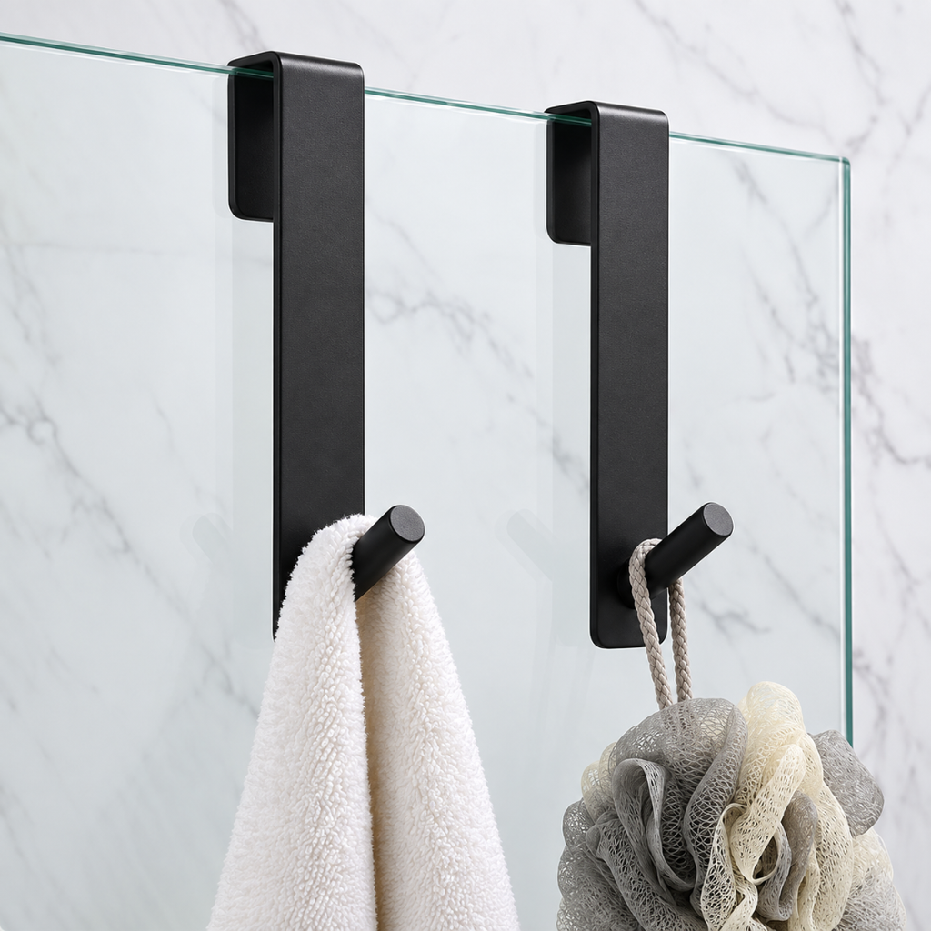 Effico Over-Glass Shower Hooks